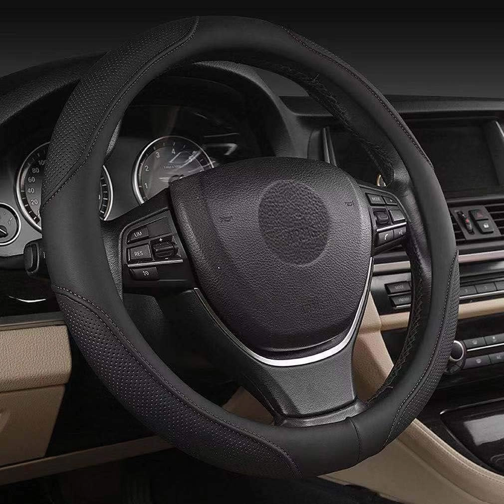 Leather Car Steering Wheel Covers