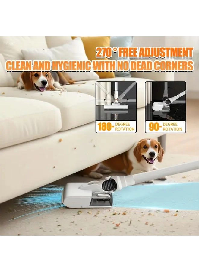 4-in-1 Wireless Handheld Vacuum Cleaner - 2000mAh