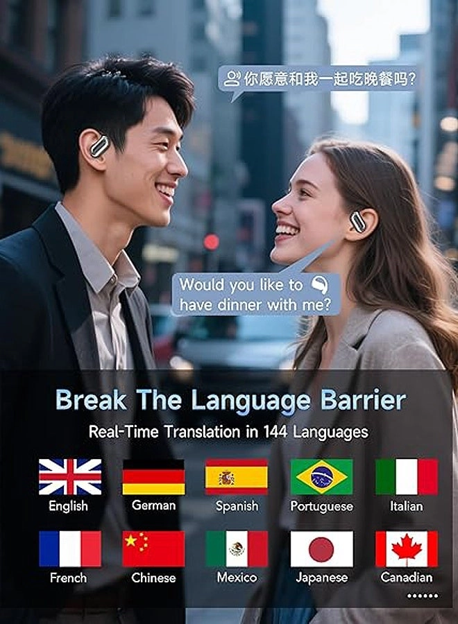 Language Translator Earbuds - 144 Languages