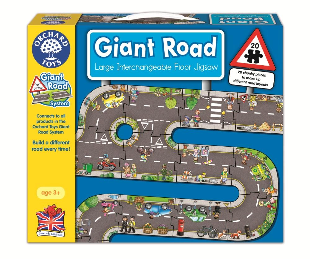 Orchard Giant Road Jigsaw - 2 years to 6 years 20 pieces