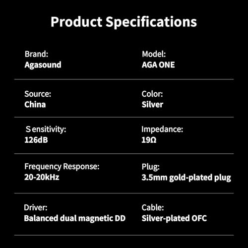AGA ONE Wired Earbud