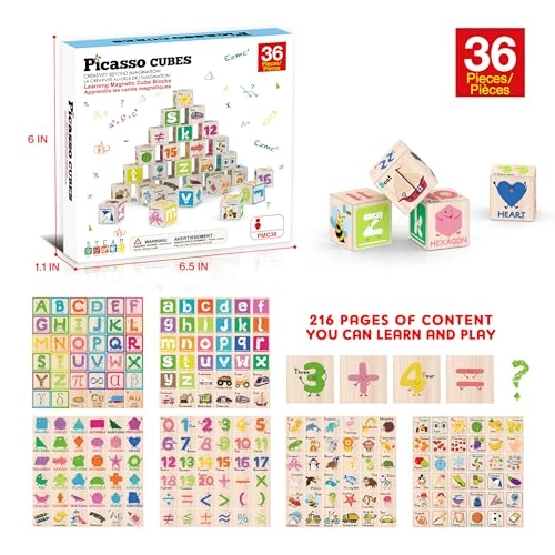 Magnetic Cubes - Animals 36pcs