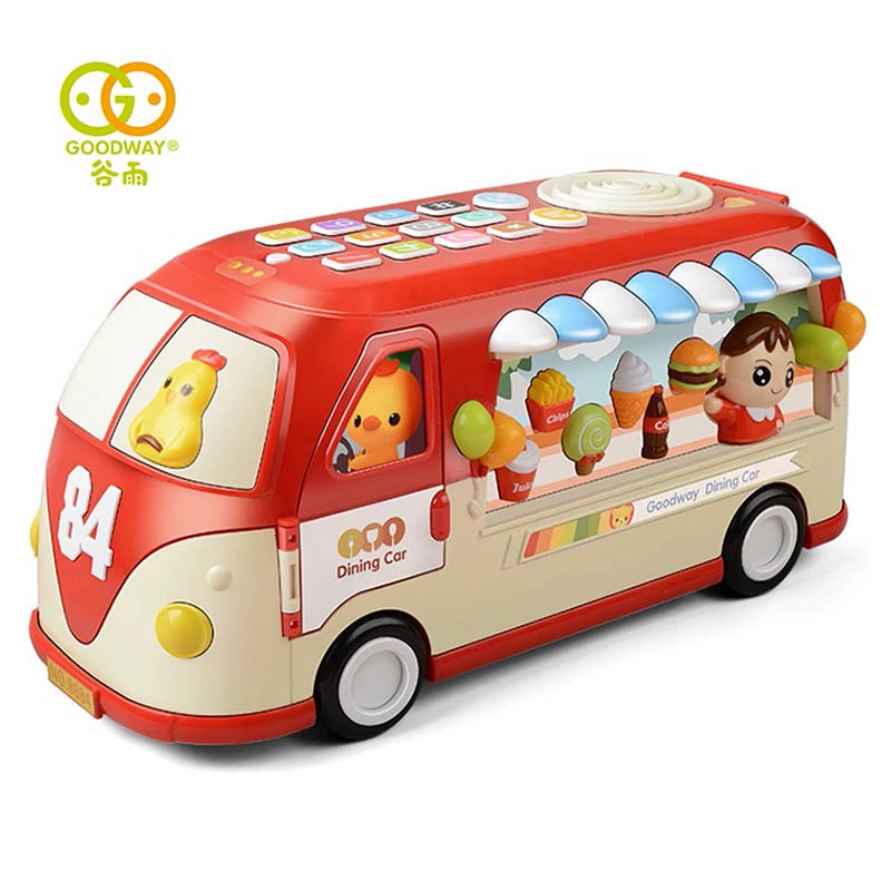 Ice Cream Truck Musical Pretend Play Food Van - Suitable for 18 months and above