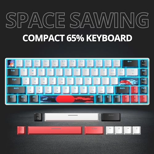 60% small mechanical keyboard - QWERTY Wired