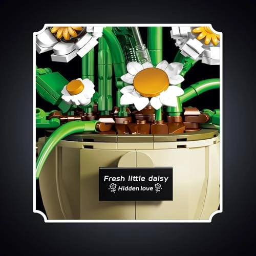 39095 Coffee Cup Daisies - 496 pcs