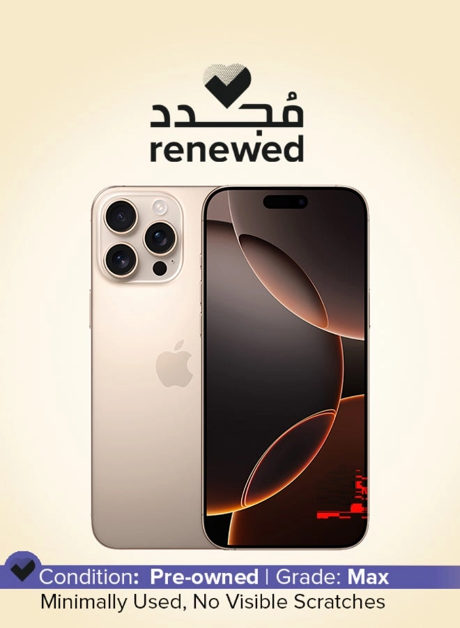 Apple (Renewed) iPhone 16 Pro Max - 512GB