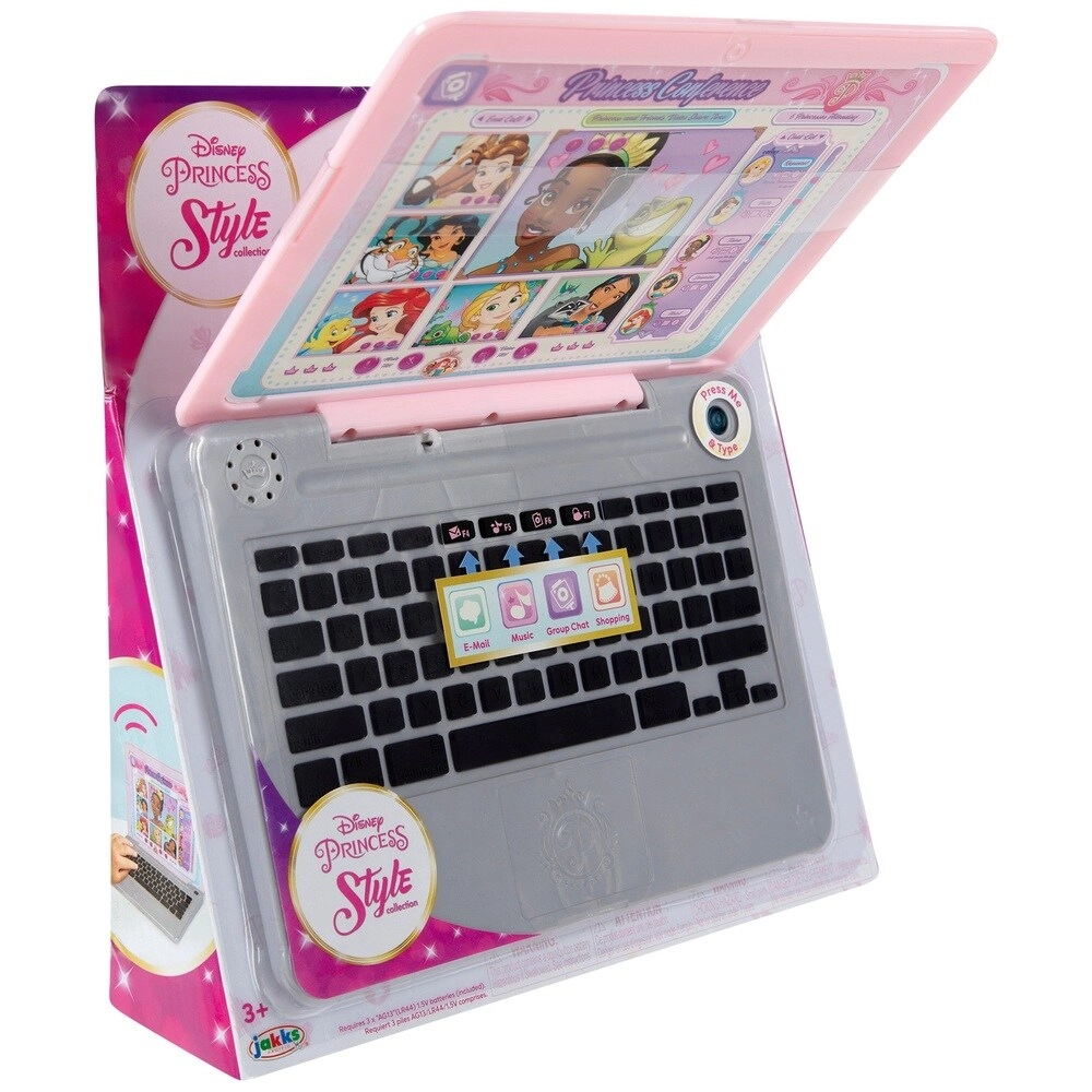 Disney Princess Style Play Click and Swap Laptop - 3 years+
