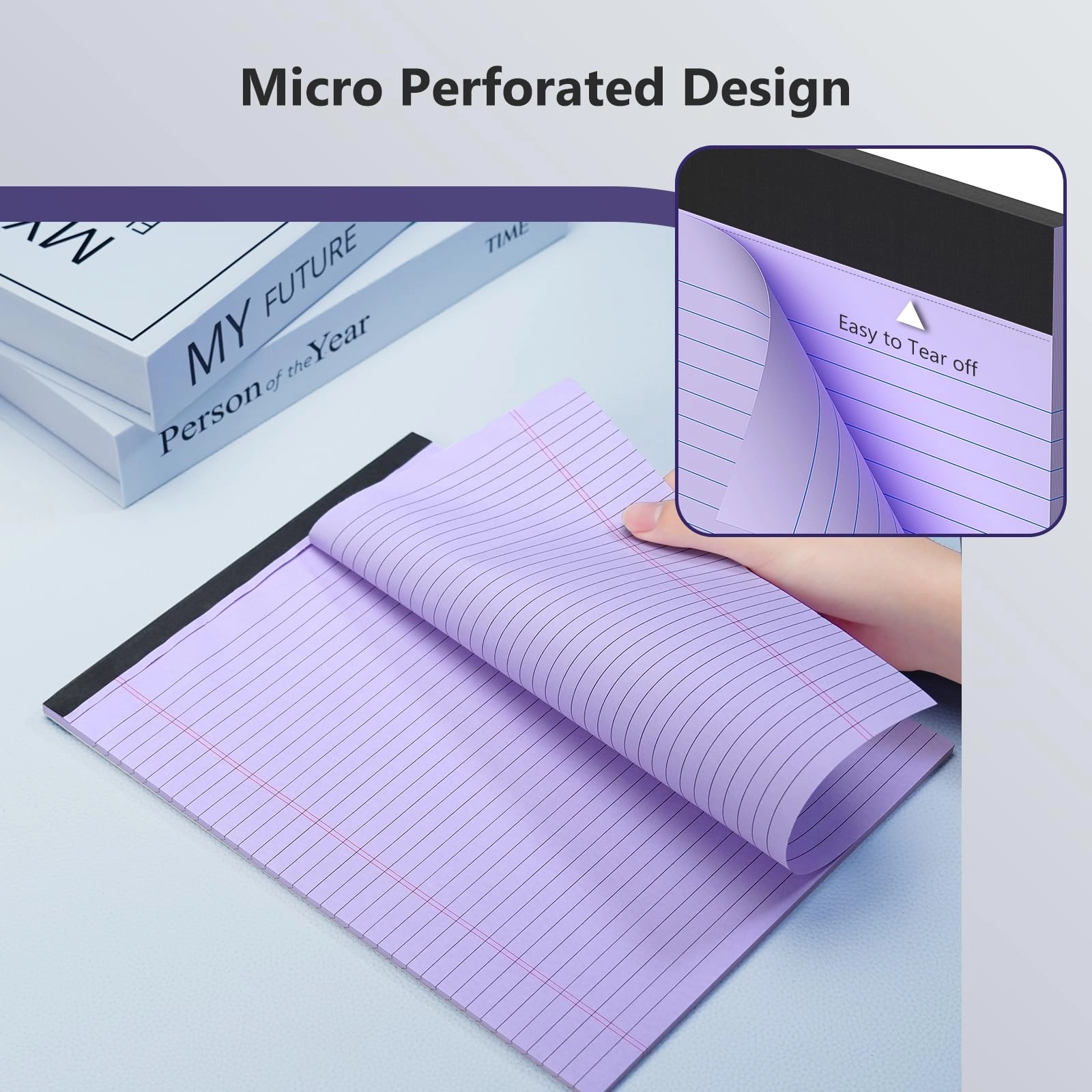 Legal Pad 8.5 x 11 - Lined 50 Sheets