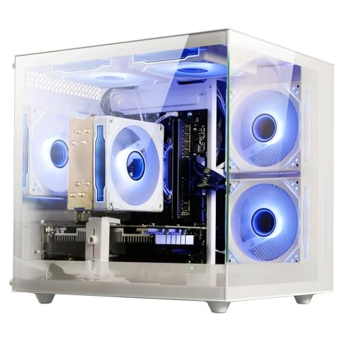 suevery Prebuilt Tower Gaming PC - Ryzen 7 5700X 16GB 512GB