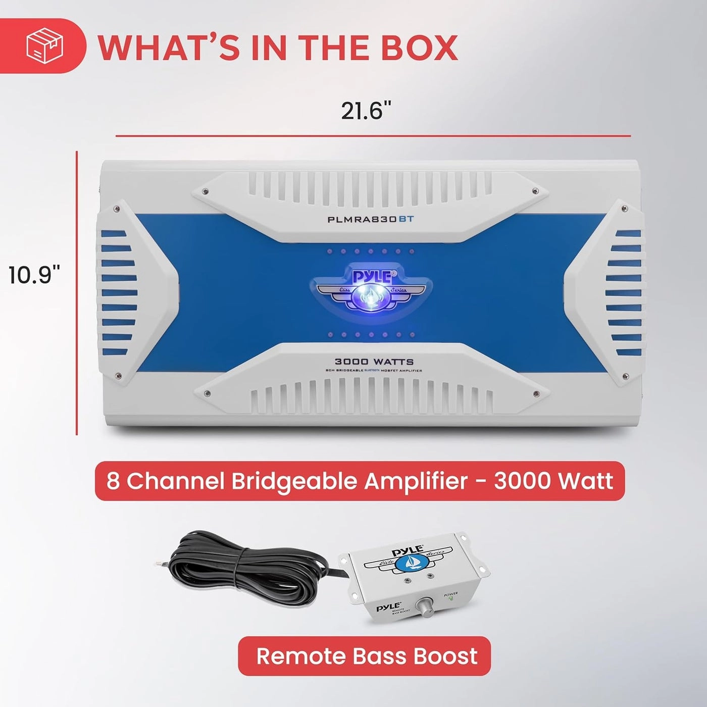 Hydra Marine Amplifier - 3000 WATT