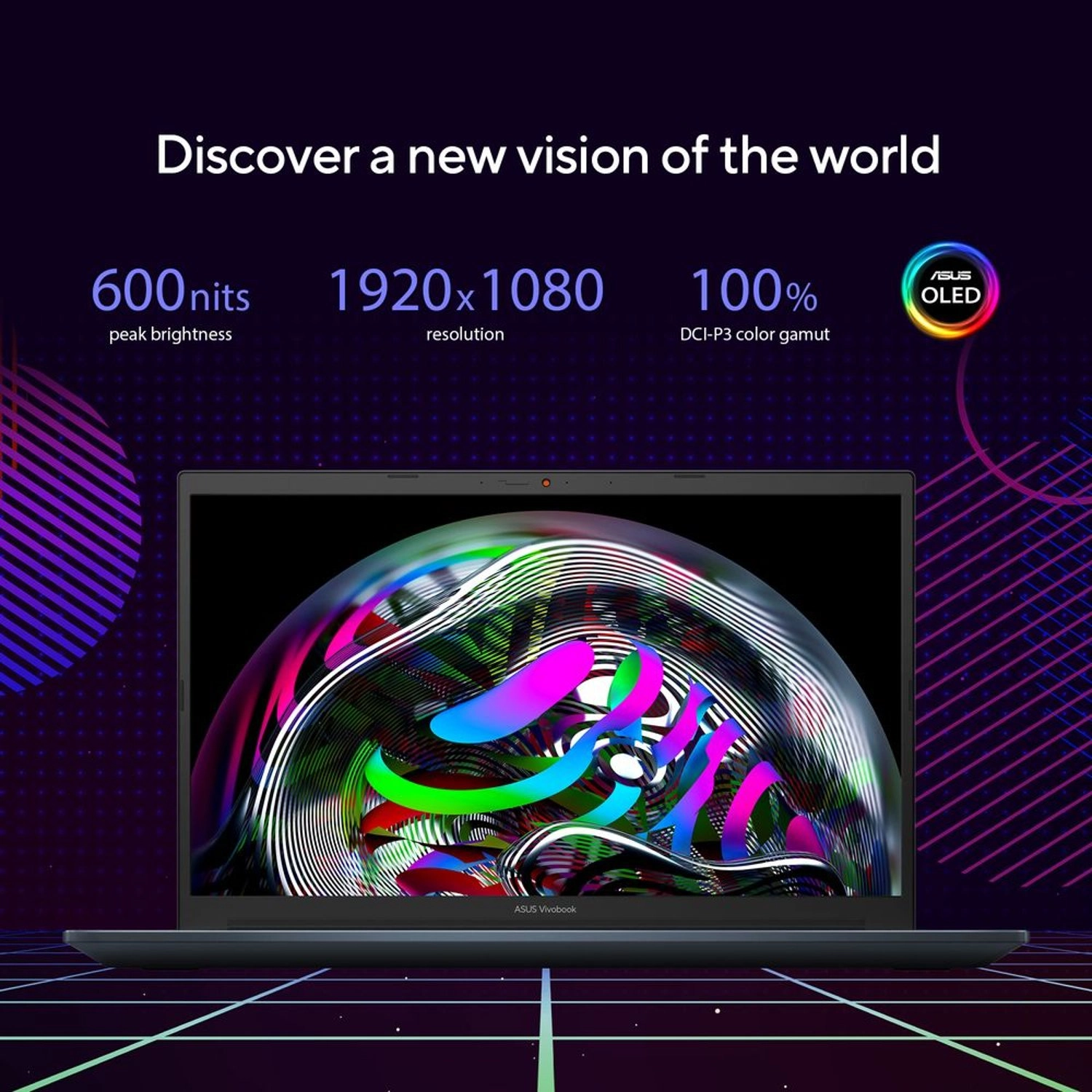 Vivobook Pro 15 M3500QC-OLED0R7W - 15.6'' 5800H 16GB DDR4 1000GB SSD