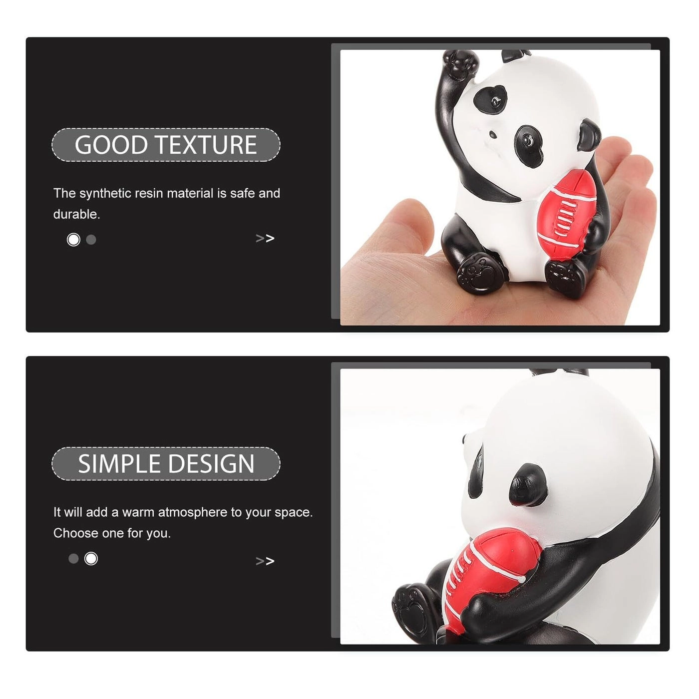 Panda Statue - Synthetic resin