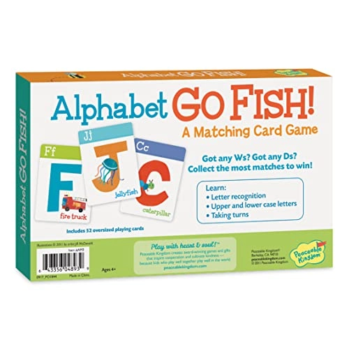 Alphabet Go Fish - 4 +