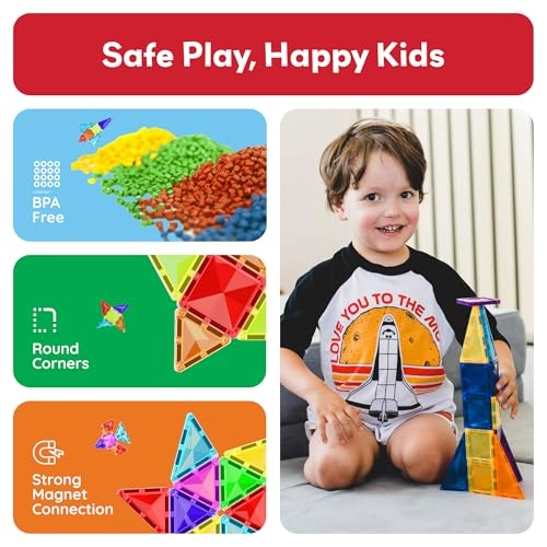 Magnetic Mini Diamond Tiles - 80 pcs