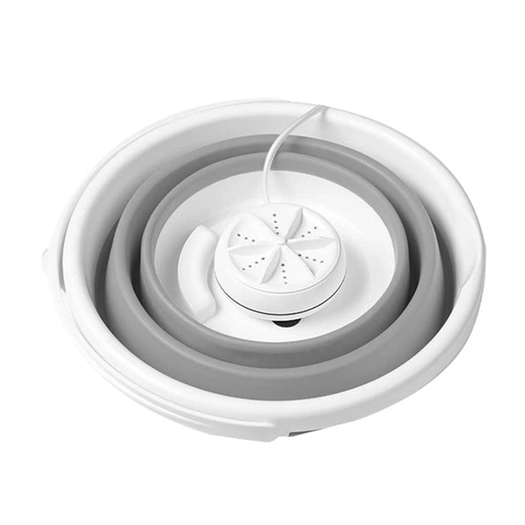 Mekalero Foldable Personal Rotating Turbines Washer - 10L USB