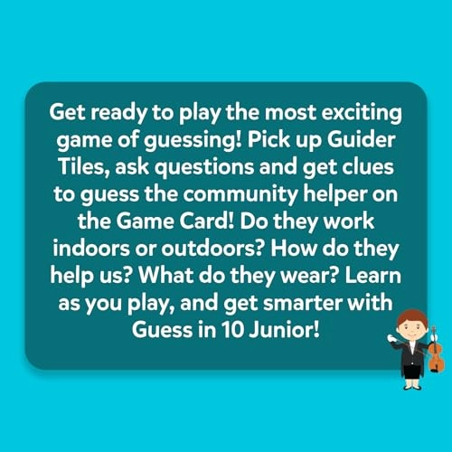 Guess in 10 Junior Community Helpers - 3-6