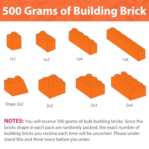 Bulk Building Bricks - 1 pcs
