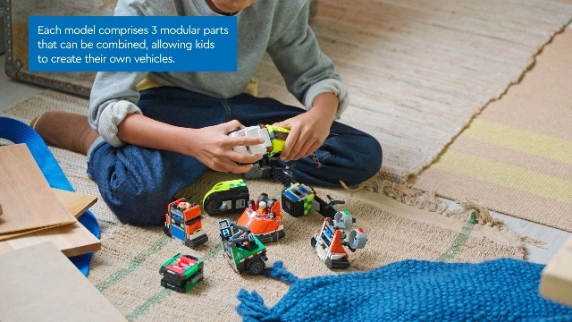 City Airplane Service Truck & Hovercraft Remix (60505)