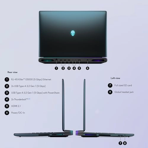 Area-51 - 18'' 8TB 64GB Ultra 9-275HX