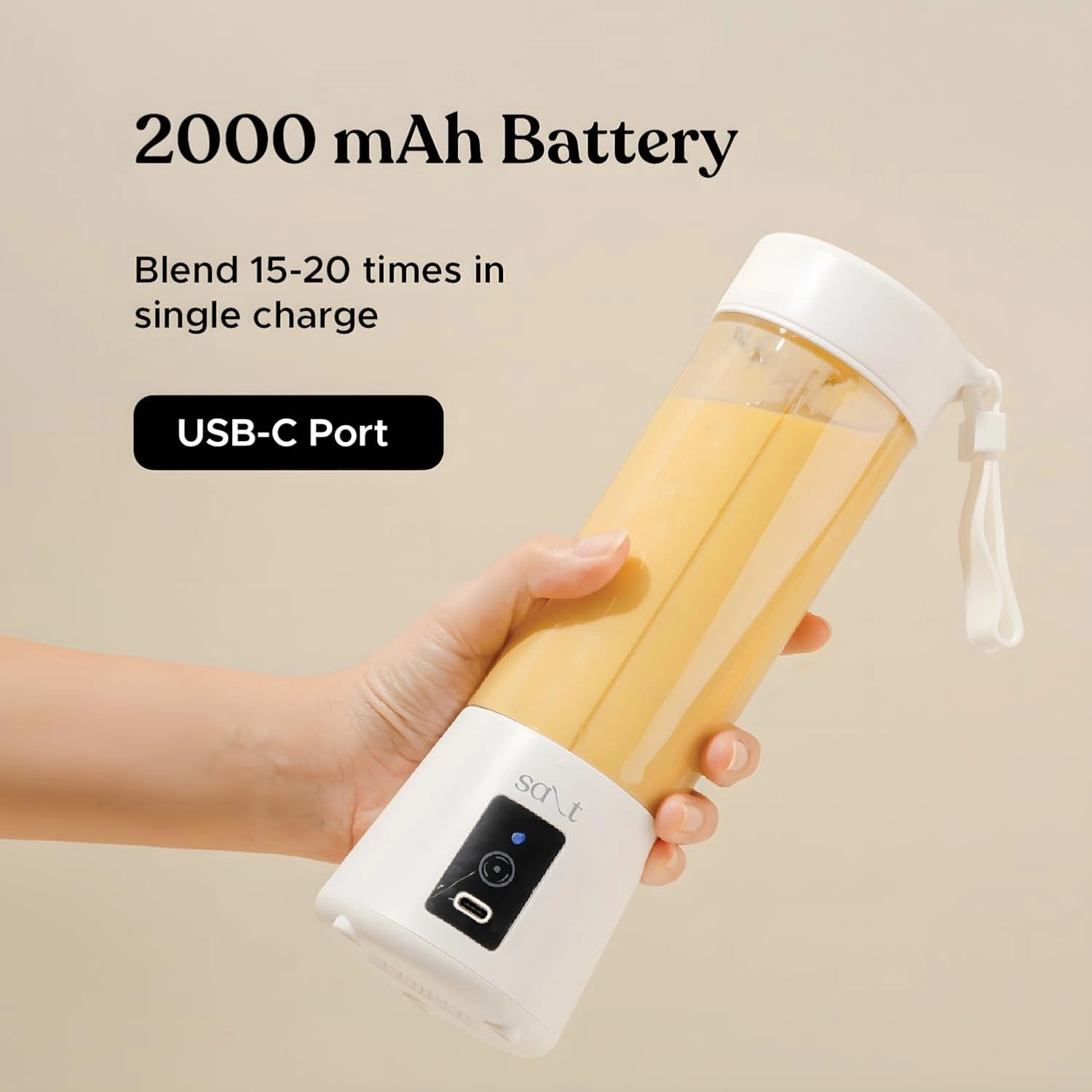 PureBlend Classic - Portable Rechargeable USB-C