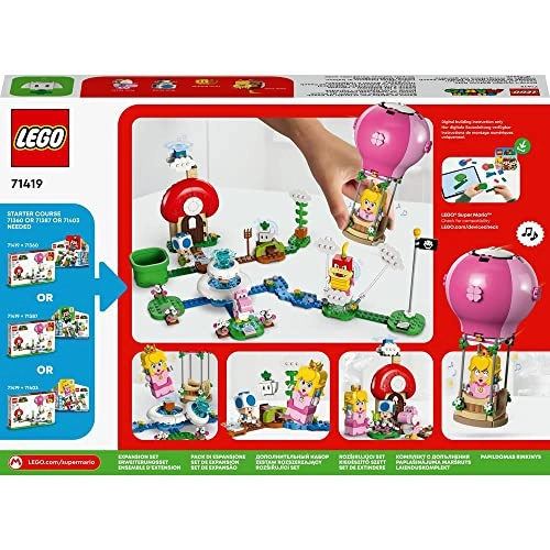 Super Mario Peach’s Garden Balloon Ride Expansion Set (71419)