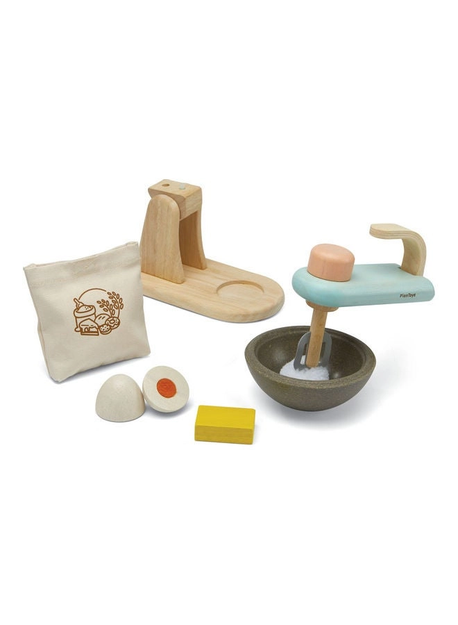 Stand Mixer Set - Wood (3624)