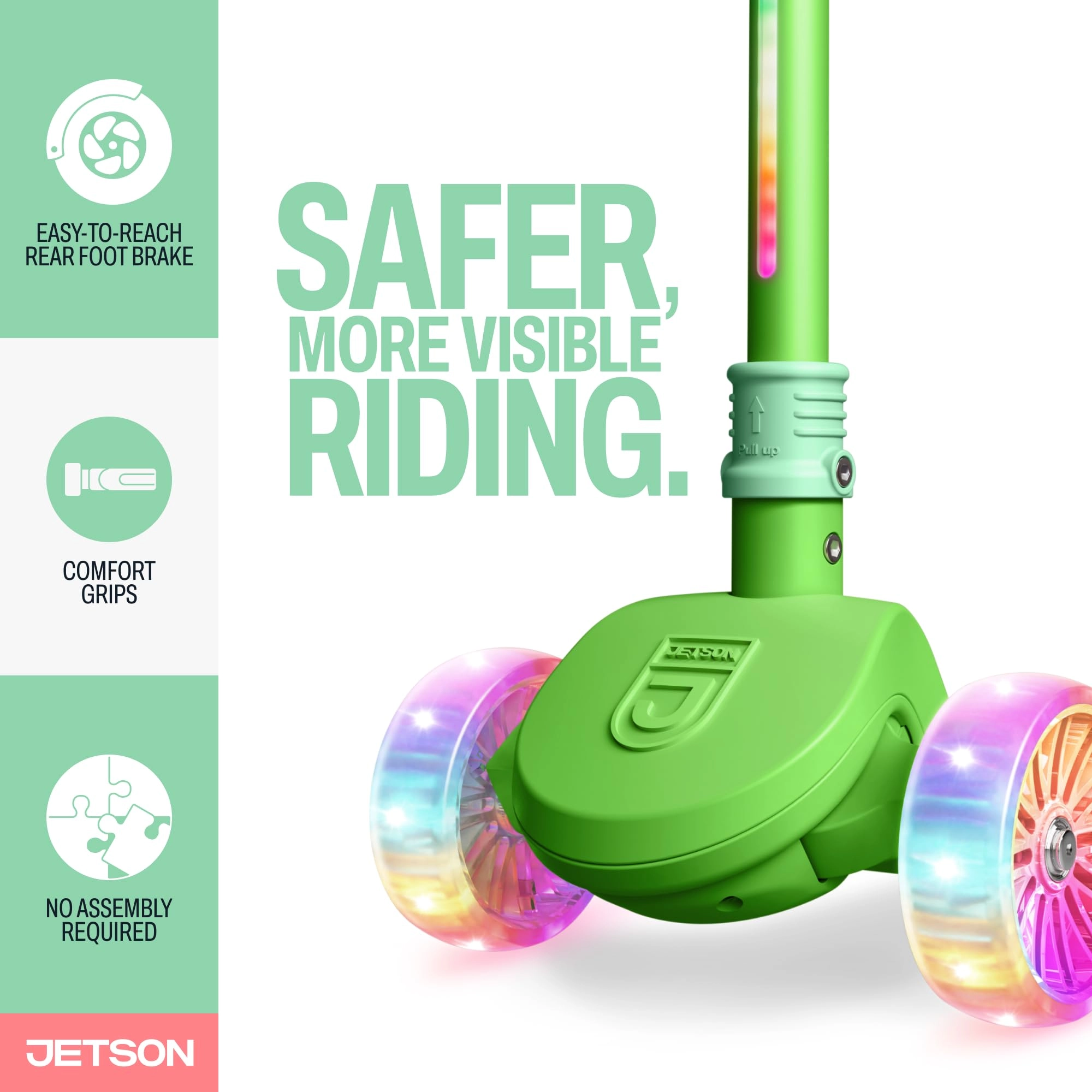 Jupiter Mini - 3-Wheel Foldable LED