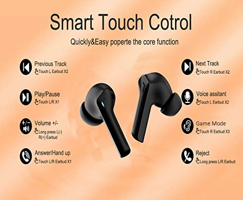 Truly Wireless in ear Gaming Earbuds - Wireless Earbud