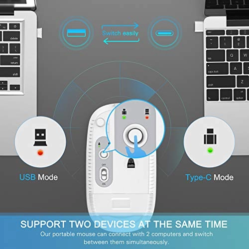 Type C Wireless Mouse - Wireless