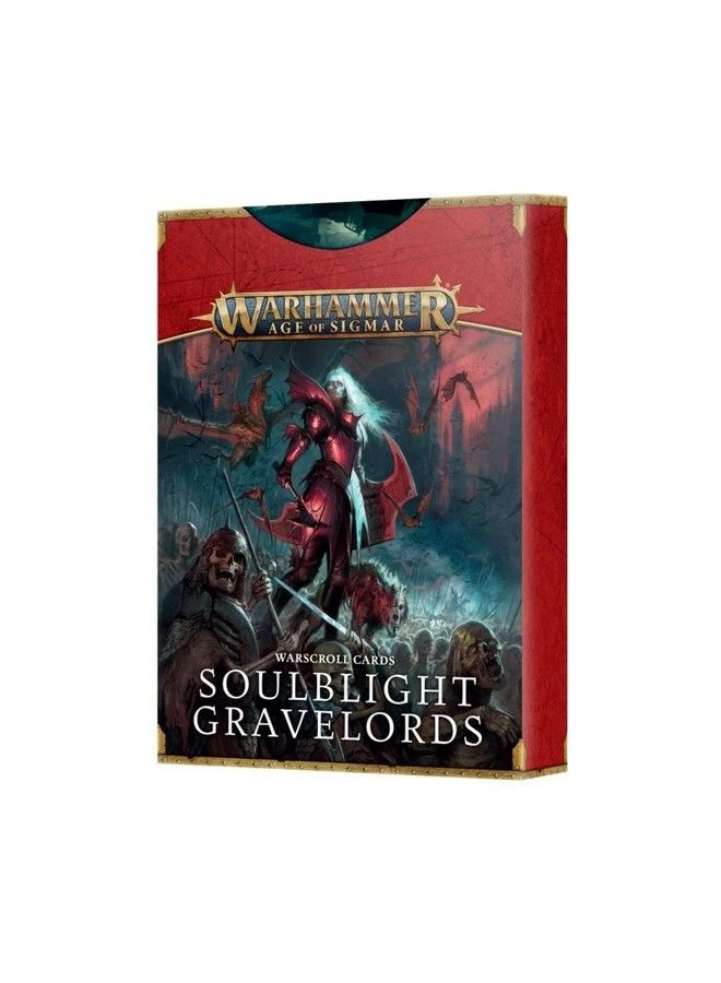 Warhammer Age Of Sigmar Soulblight Gravelords Warscroll Cards: 2023 Edition