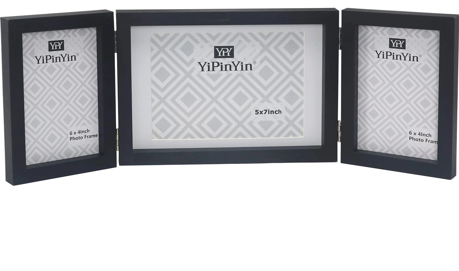 Triple Multi Photo Frame - 2-4x6''+5x7'' 3
