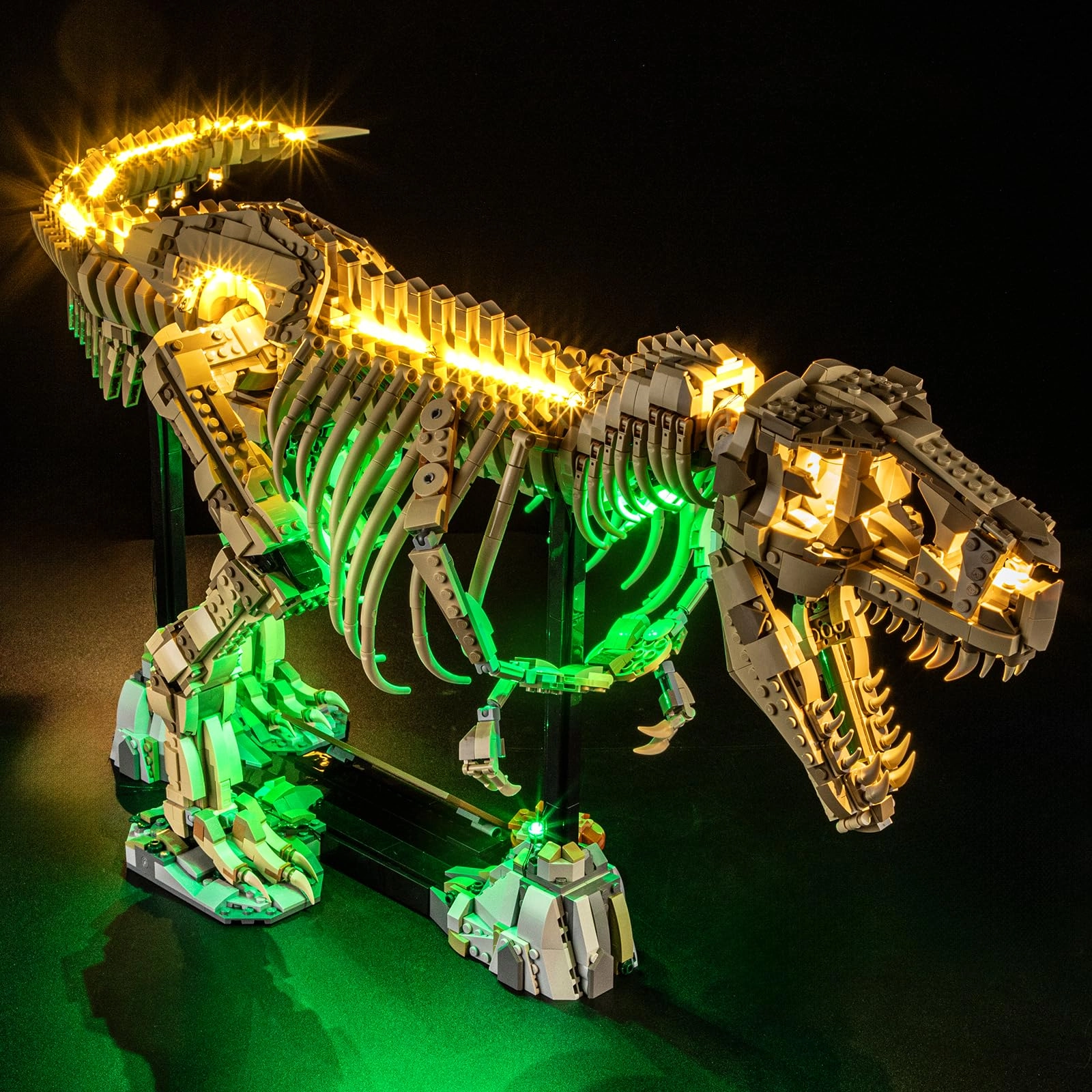 BOOZUU Light Kit for LEGO 76968 Dinosaur Fossils Tyrannosaurus rex - Plastic Jurassic World
