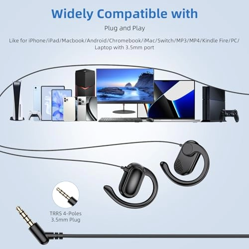 Open-Ear Wired Headphone