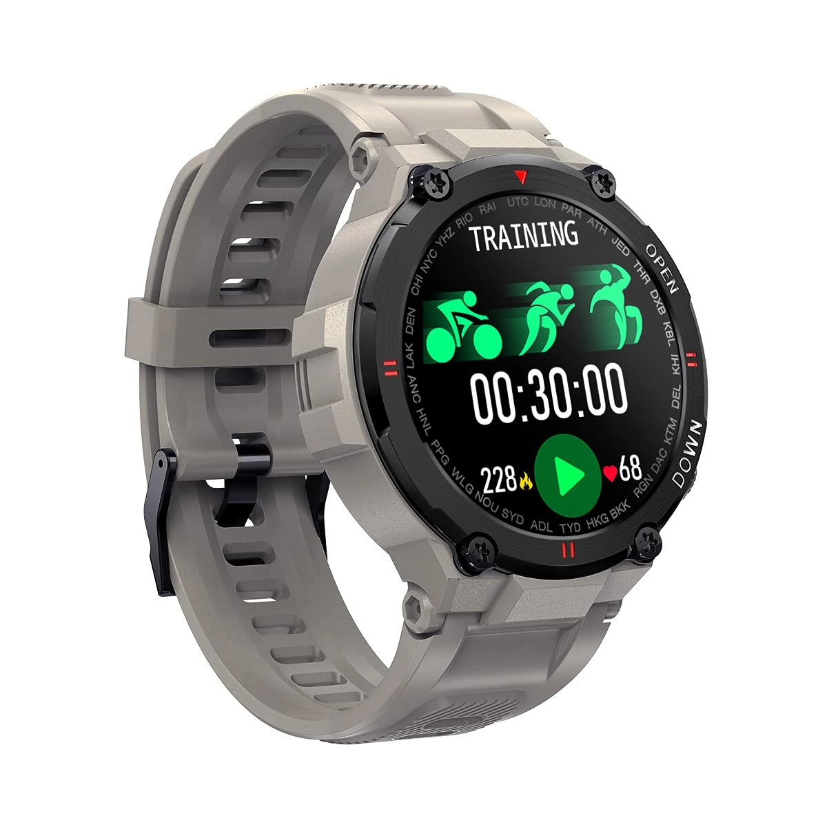 K22 - 1.28 Inches Heart Rate Monitor