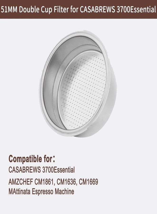 Double Cup Pressurized Filter Basket