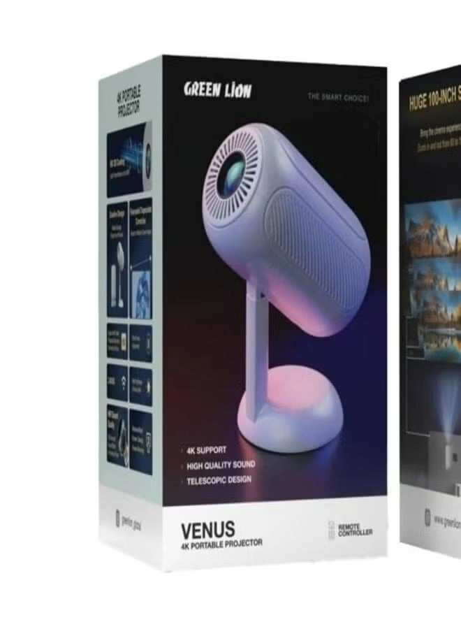Venus GNVE4KPROJWH 240 ANSI lumens