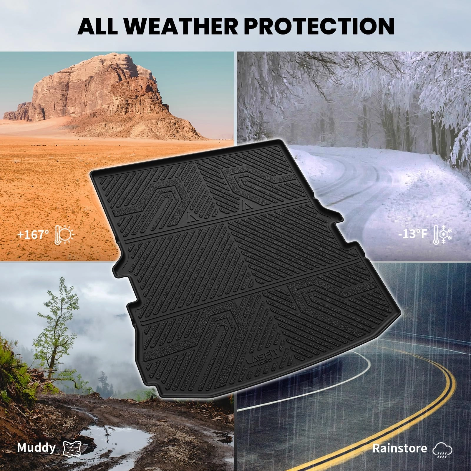 Trunk & Backrest Mat - Ford Explorer 2011-2019