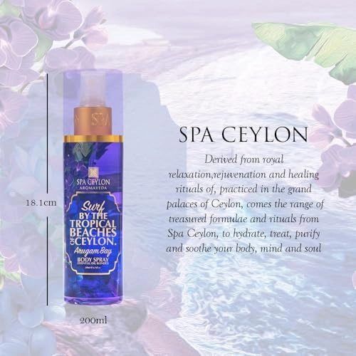 Arugam Bay Body Spray - 200 Microliters Grapefruit & Sandalwood