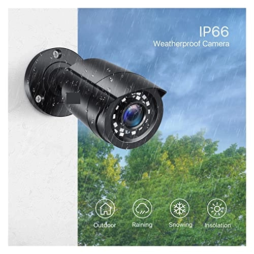 DVR + Camera - 8PCS 8CH 1080p 2.0MP
