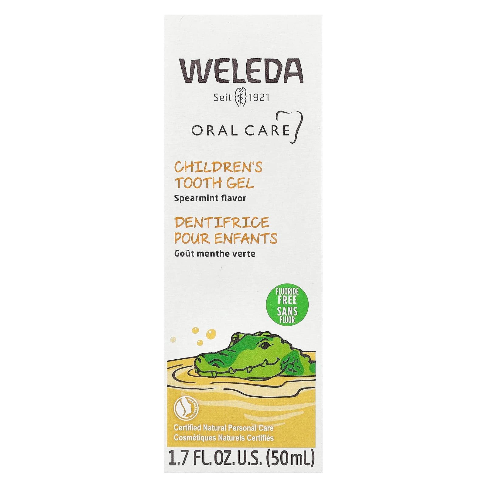 Tooth Gel Spearmint Toothpaste Children's 50 ml