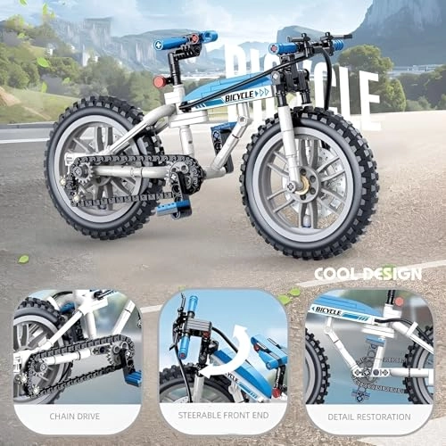 Bicycle Building Blocks Set - 228 pcs