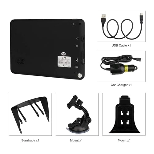 GPS Navigator - 7-Inch Touch Screen Free Lifetime Map Updates