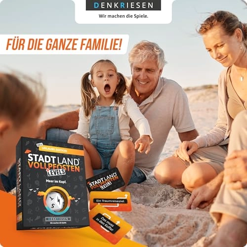 Stadt Land Vollpfosten: Holiday Edition - Sea in the Head (German)