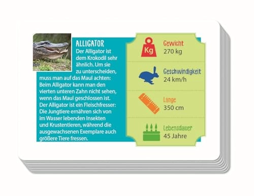 Galileo Games Record Suspect Animals - Card Game