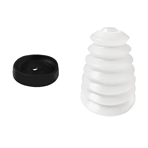 Drill Collector Cover - 4 Pcs Silicone White