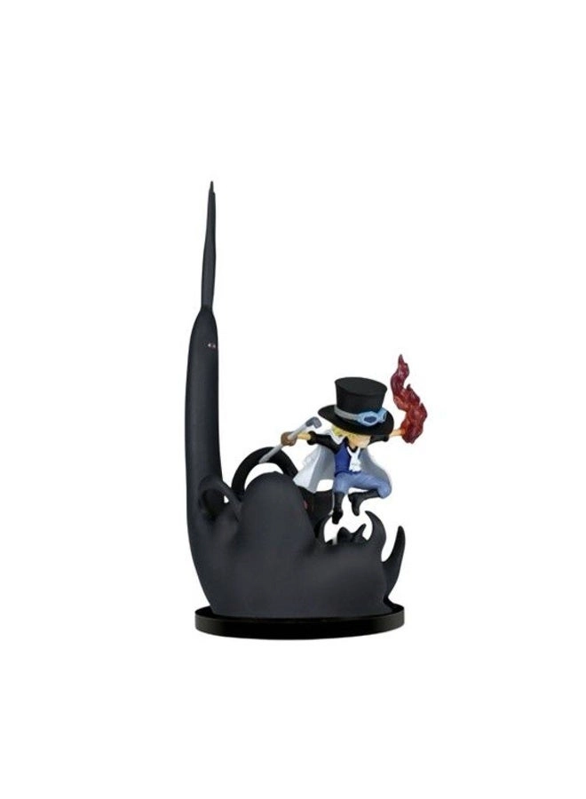 Sabo vs Five Elders & Imu - One Piece World Collectable Figure (14 cm) (4983164292022)