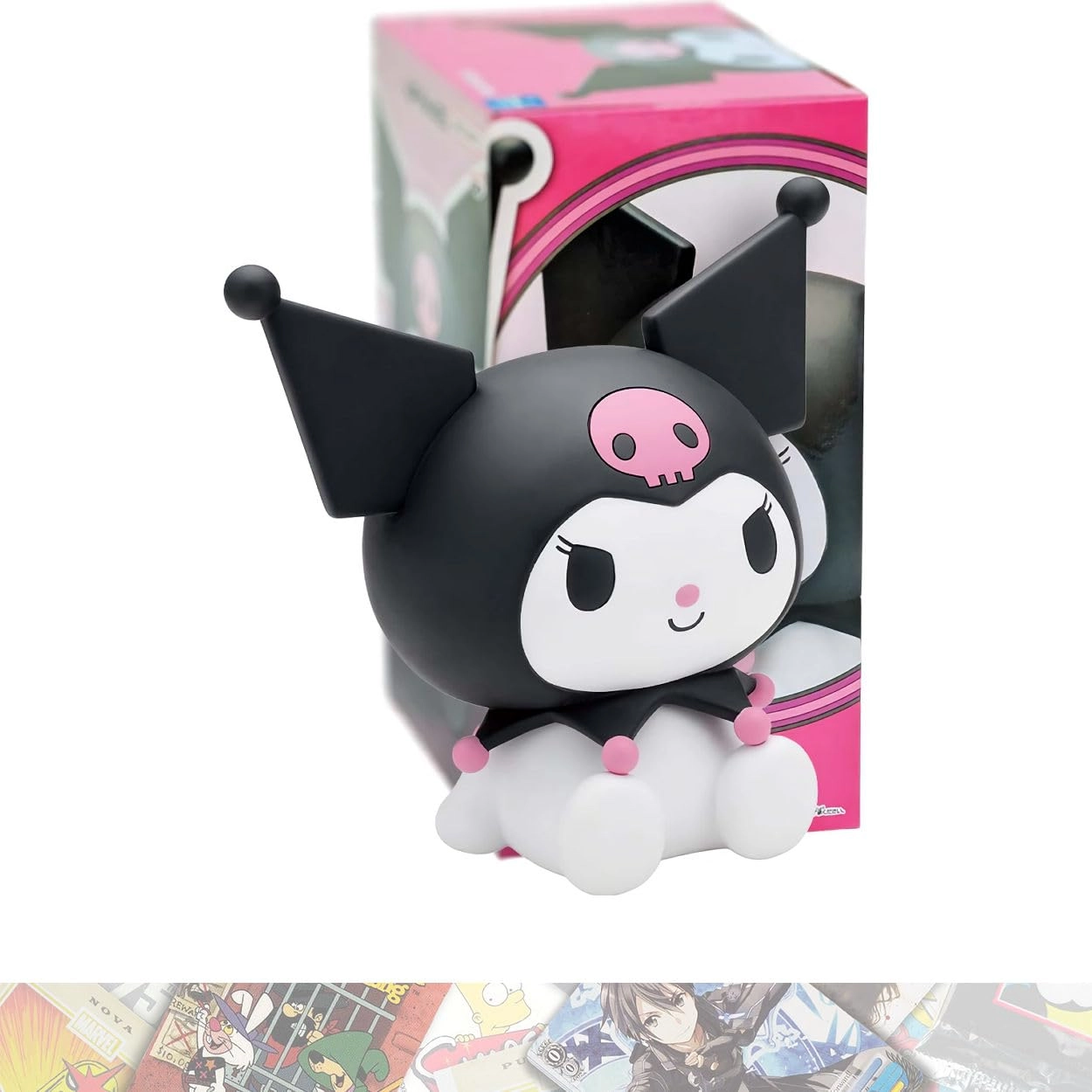 BANDAI SPIRITS Kurom i Relax Ver. - My Melody (17 cm) (27315) Bundle