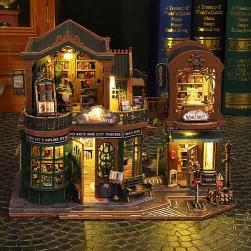 Magic House - 3D Mini Dollhouse Musical Movement