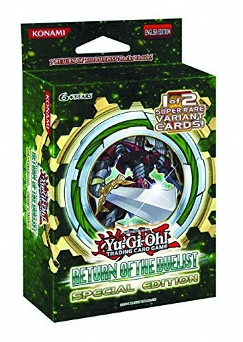 Konami RETURN OF THE DUELIST SPECIAL EDITION - 3 Booster Packs 1 Random Promo Card