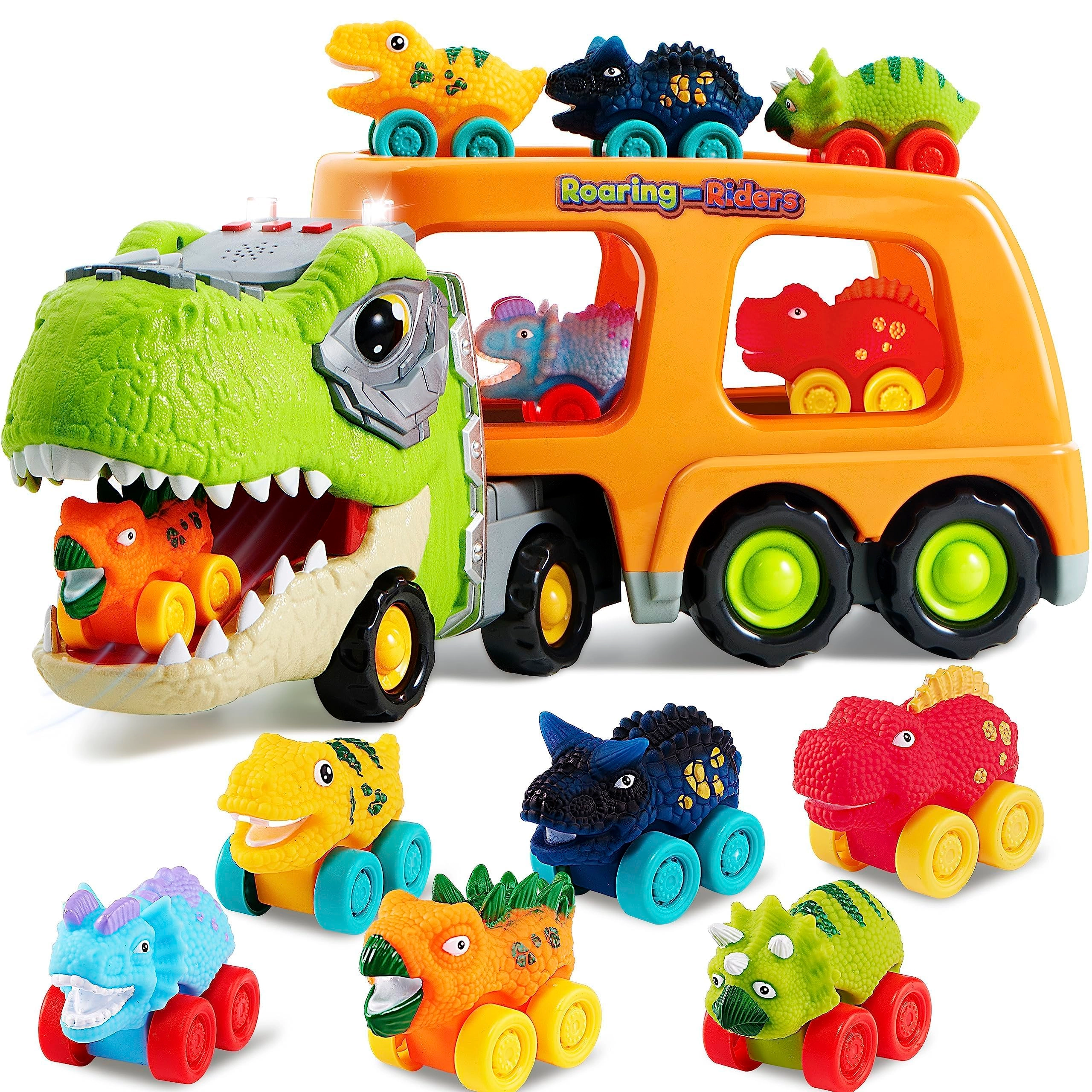 Joyin US Corp Dinosaur Transport Truck - 6pcs